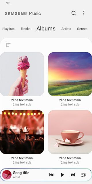 三星音乐播放器截图2