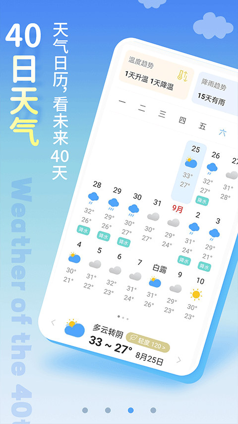 清新天气预报手机版截图2