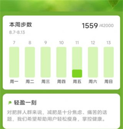 轻盈计步app手机版