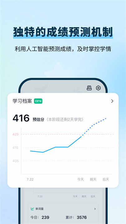 背duo分单词app截图1