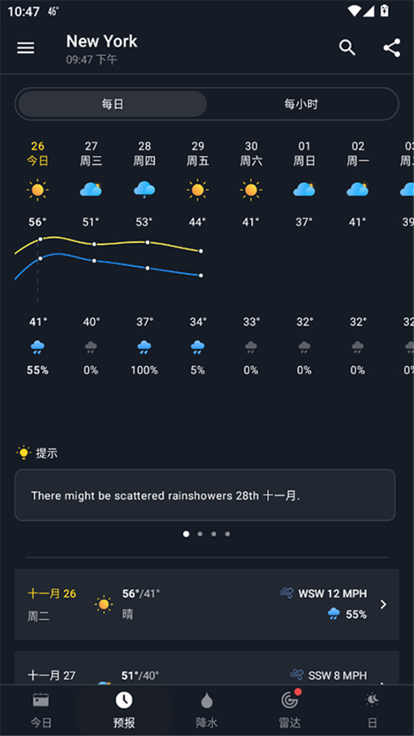 1Weather安卓手机下载3