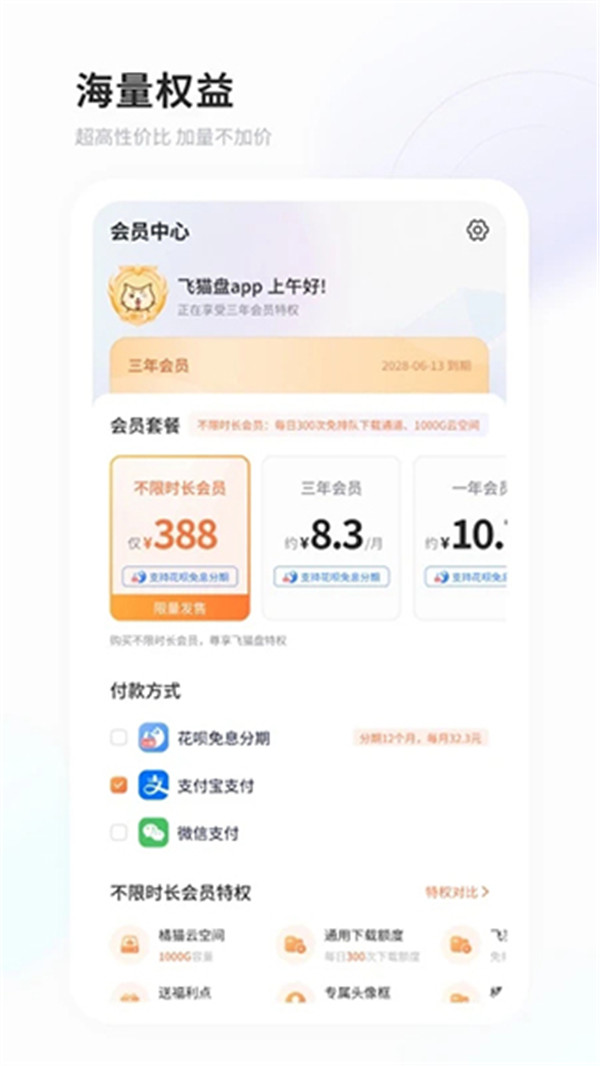 飞猫盘app截图1