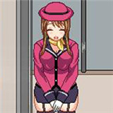 电梯女孩像素桃子