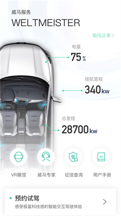 威马智行app手机版截图5