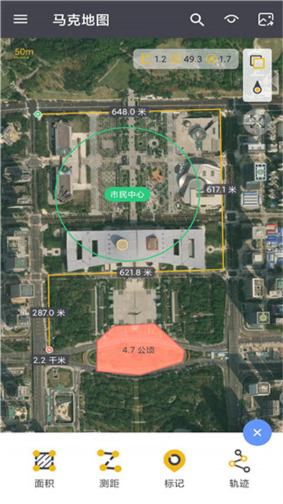 马克地图高清卫星地图1