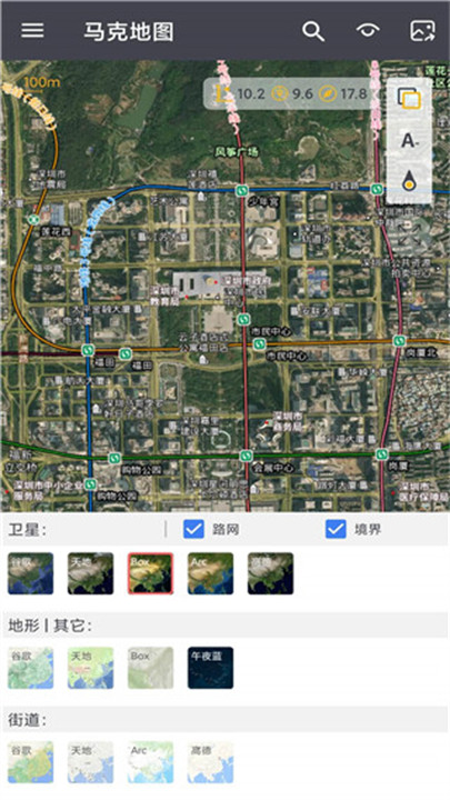 马克地图高清卫星地图5