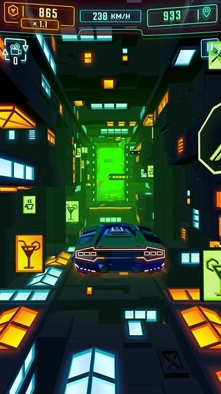 霓虹飞车汉化版截图4