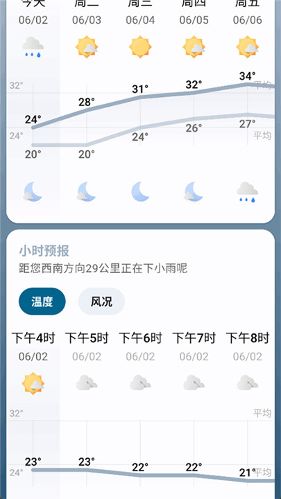 微风天气软件安卓版截图1
