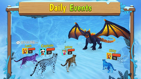 雪豹家族模拟器手机版截图3