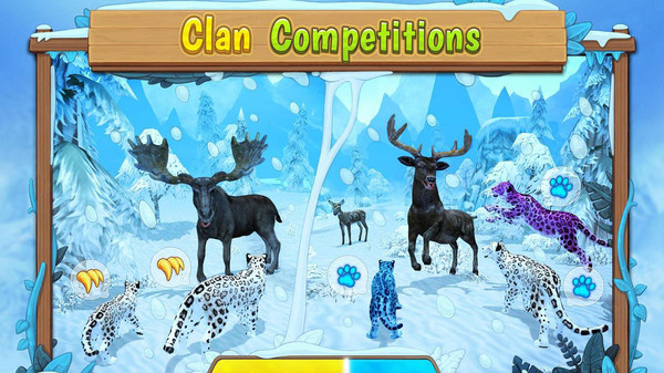 雪豹家族模拟器手机版截图5