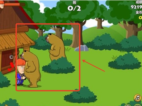 光头强守卫小木屋游戏图片