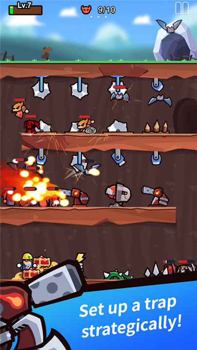 陷阱大师合并防御中文手机版截图1