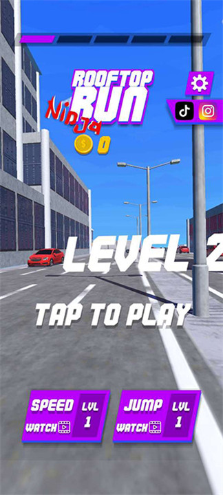 屋顶忍者跑手游