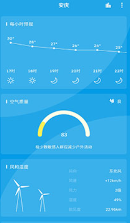 pure天气手机app