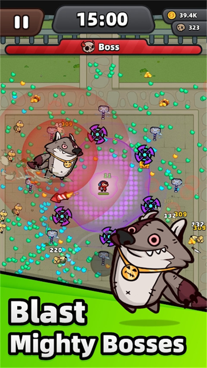 迷你英雄幸存者单机版截图5