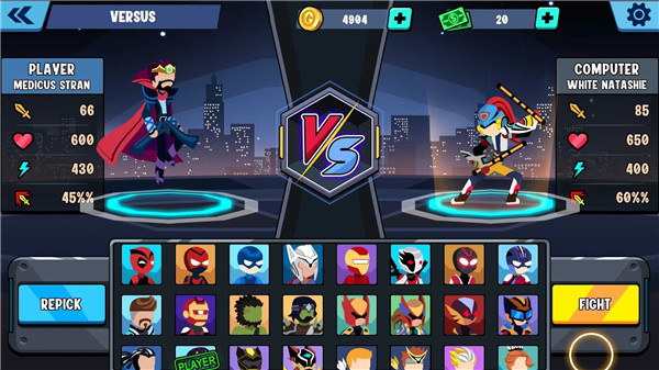 火柴人全明星乱斗手机版截图2