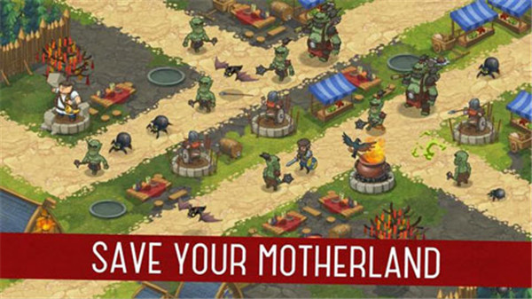 兽人战士离线塔防汉化版截图3