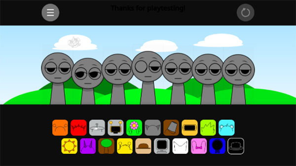 sprunki节奏盒子手机版截图1