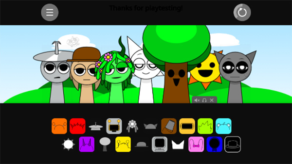 sprunki节奏盒子手机版截图2