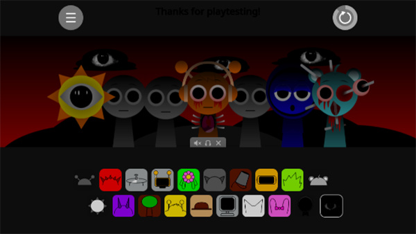 sprunki节奏盒子手机版截图4