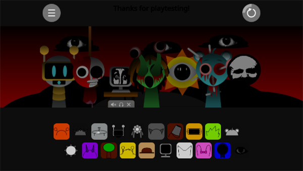 sprunki节奏盒子手机版截图5