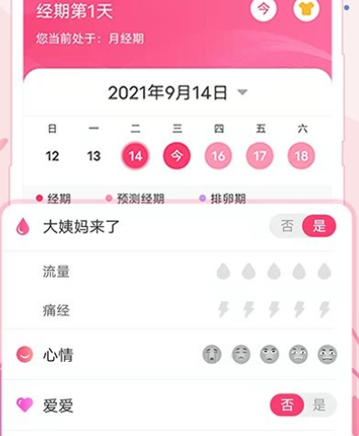 女生月经期助手软件