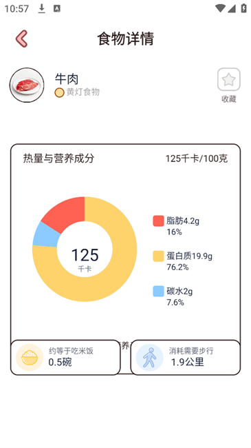 食物营养查询app