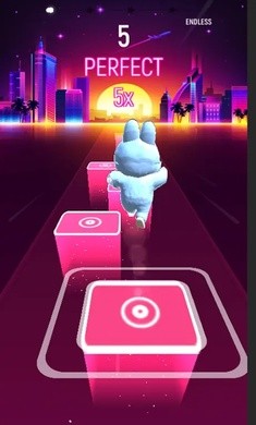 拉布布方块舞蹈游戏截图2