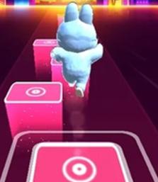 拉布布方块舞蹈游戏