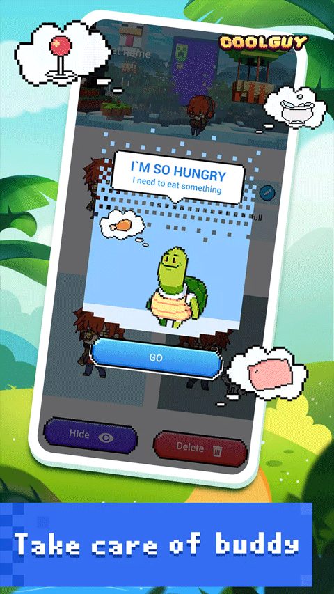 pixelshimeji桌面互动宠物截图1