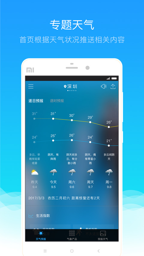 深圳天气预报手机版截图3