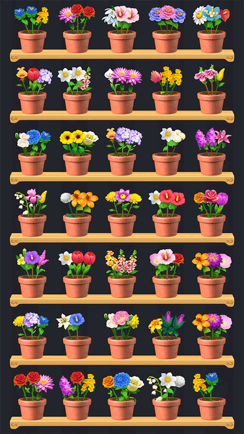 插花消除小游戏截图1