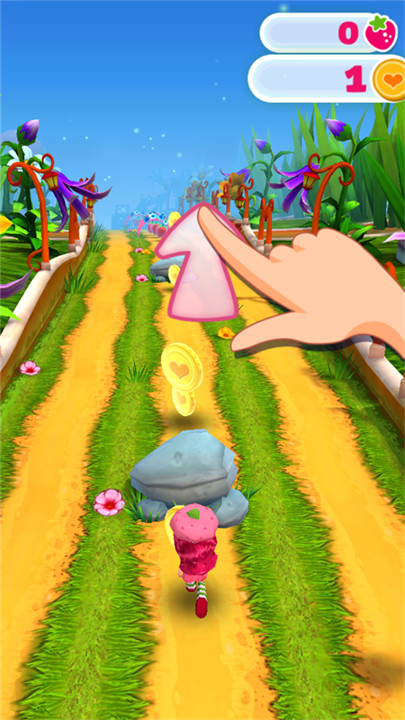 草莓女孩跑酷中文版截图2