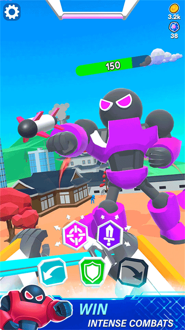 格斗机器人手机版截图4