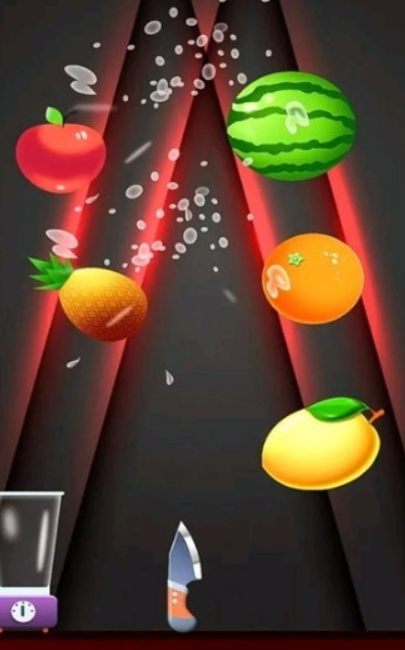 爆汁切水果游戏