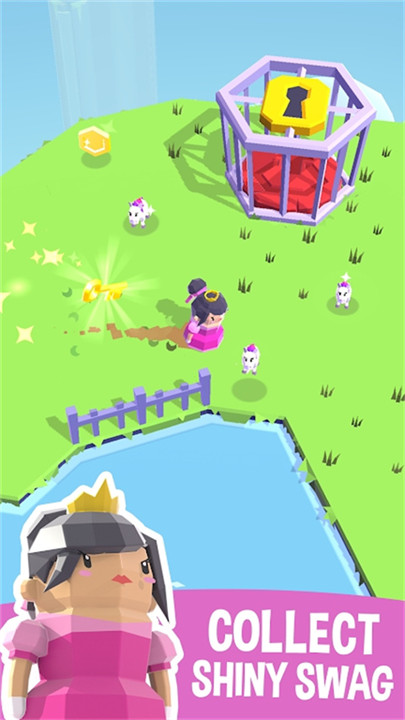 滑动浮空岛汉化版截图1