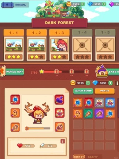 史诗花园像素游戏