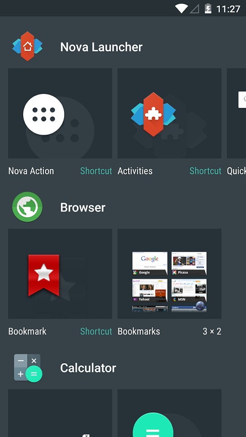 nova桌面启动器截图1