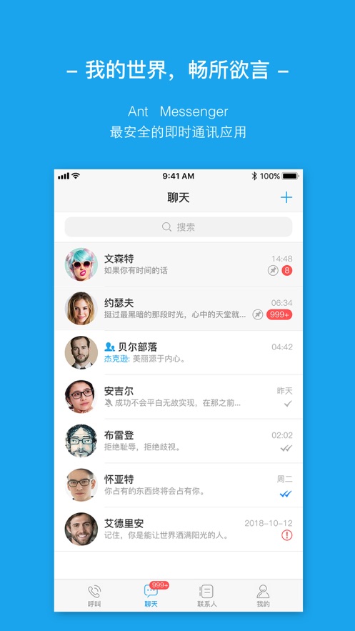 AntMessenger聊天软件截图3