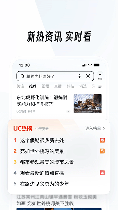 UC浏览器极速版截图3