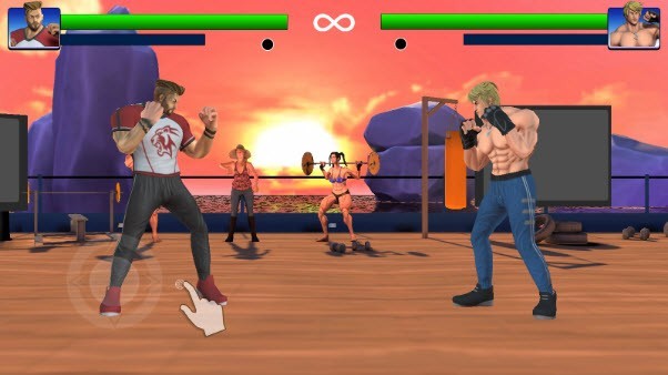 GYM格斗摇杆控制