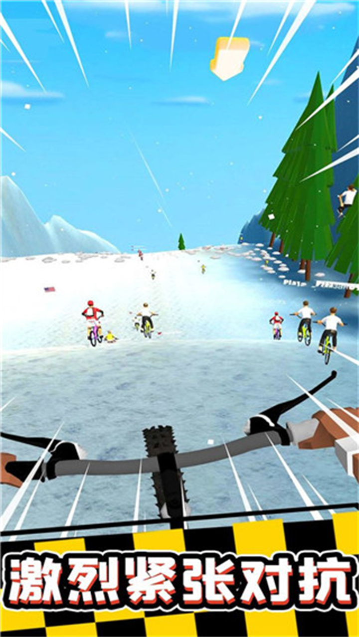 疯狂自行车小游戏截图2