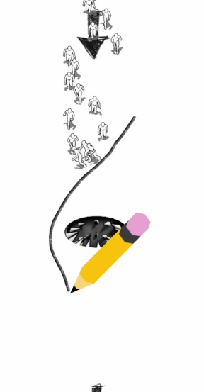 画条路闯关游戏