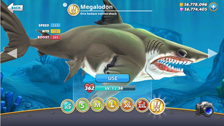 饥饿鲨世界巨齿鲨