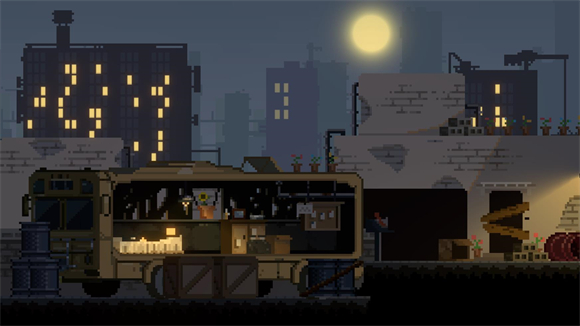 向气球像素游戏