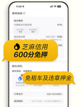 神州租车租车单