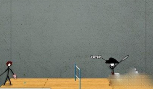 火柴人打羽毛球中文版