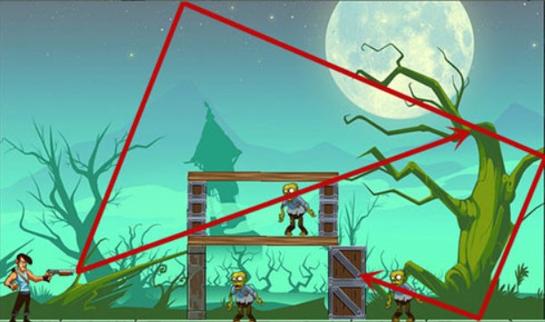 愚蠢的僵尸射击游戏