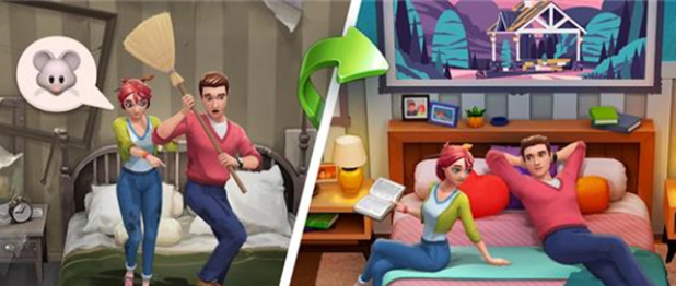 画廊涂色本和装饰gallery