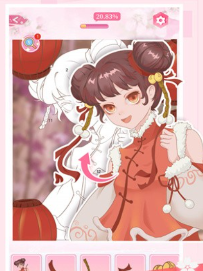 魔法贴贴小游戏